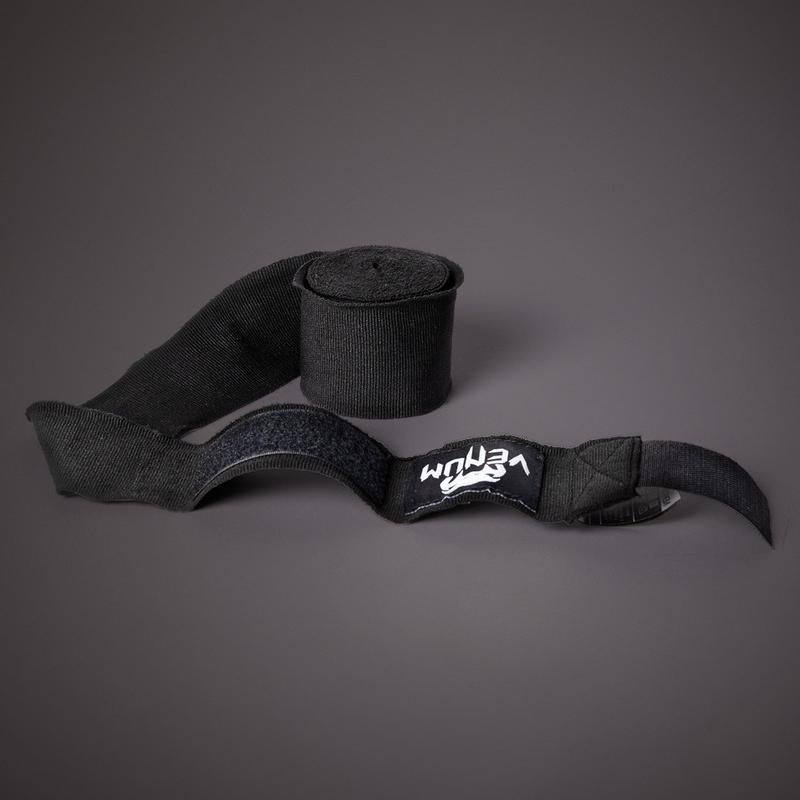 Venum Kontact Boxing Hand Wraps - Black - 4M (157 In)