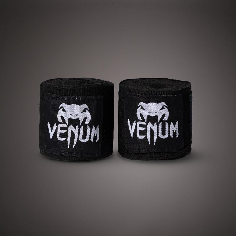 Venum Kontact Boxing Hand Wraps - Black - 4M (157 In)