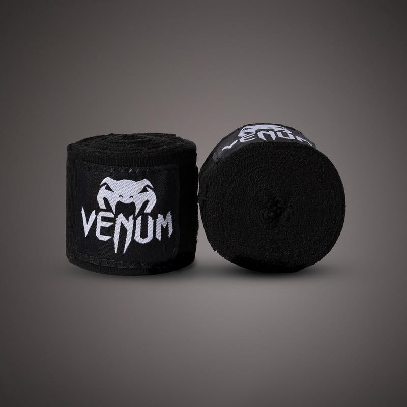 Venum Kontact Boxing Hand Wraps - Black - 4M (157 In)