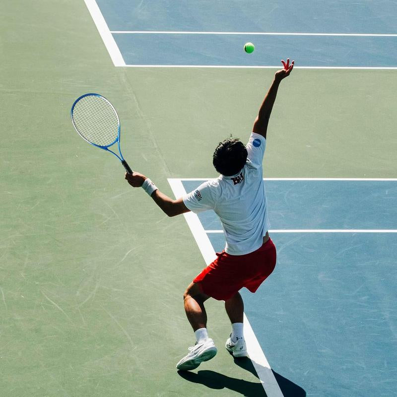 【Dealsforyoudays】Magicorange Tennis Rackets for Adults 2 Players Recreational Tennis Racquet Set for Beginners and Professional with 4 Tennis Balls, 3 Overgrips, 1 Bag